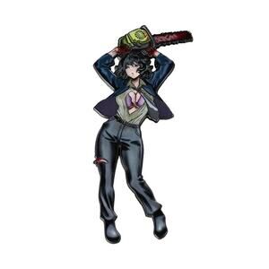 Chainsaw man Girl Halloween Horror BIG Enamel Pin-ONLY ONE